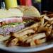 The Famous burger from Sidetrack includes the basics on top of a 1/3 pound hand rolled and freshly ground patty. Melanie Maxwell | AnnArbor.com